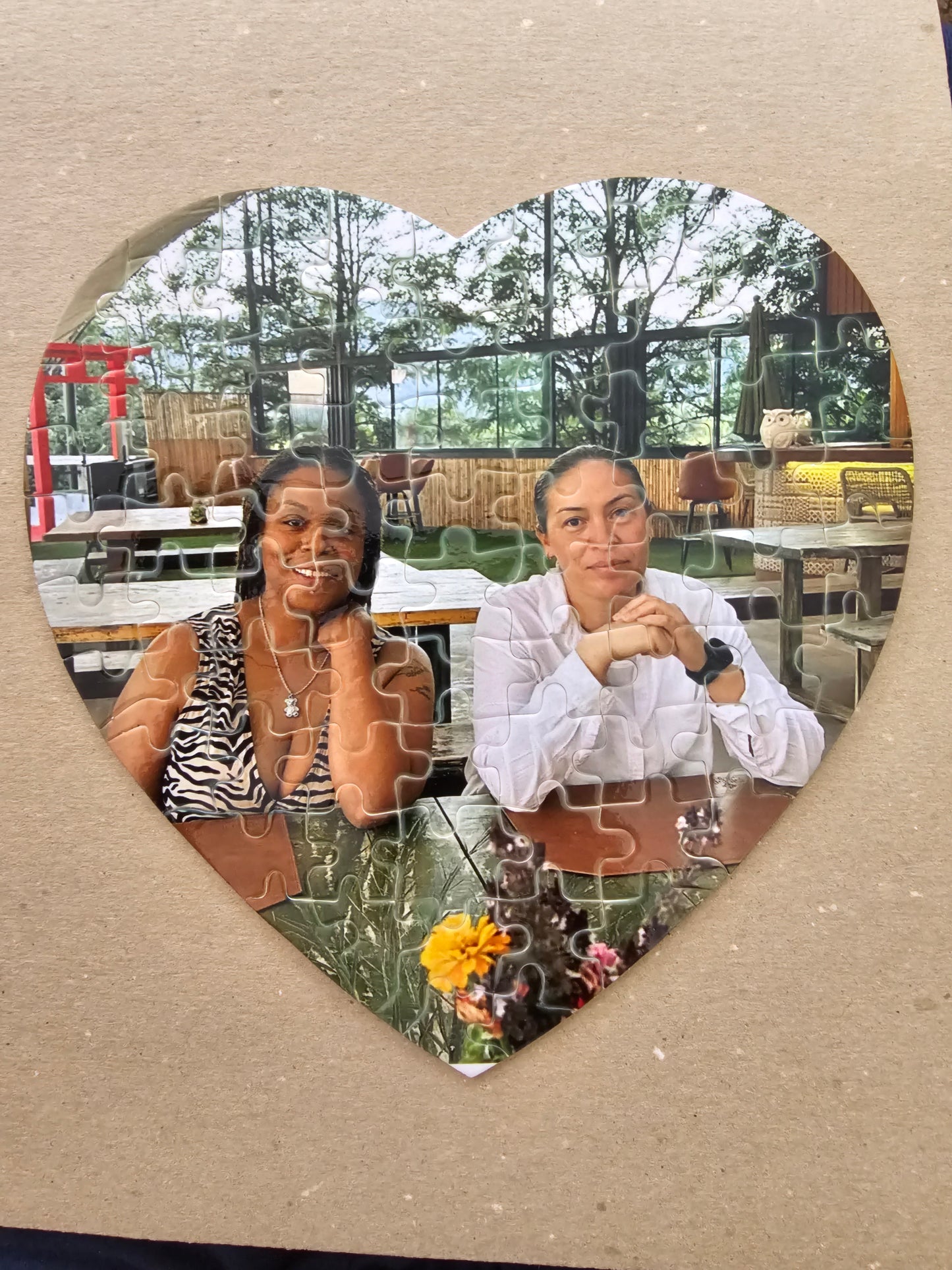 76 pc heart shaped puzzle
