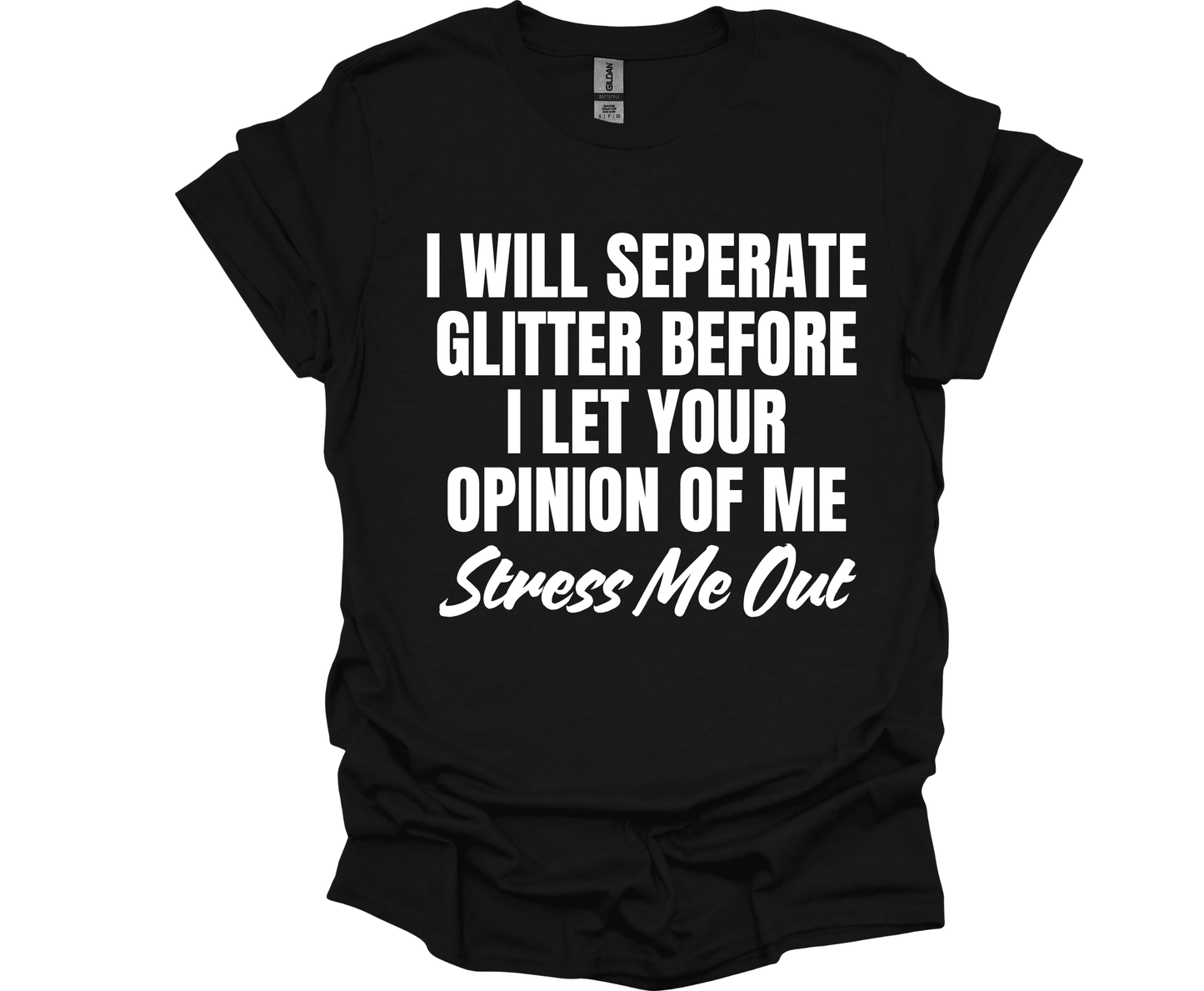 I Will Seperate Glitter Before I Care About Your Opinion