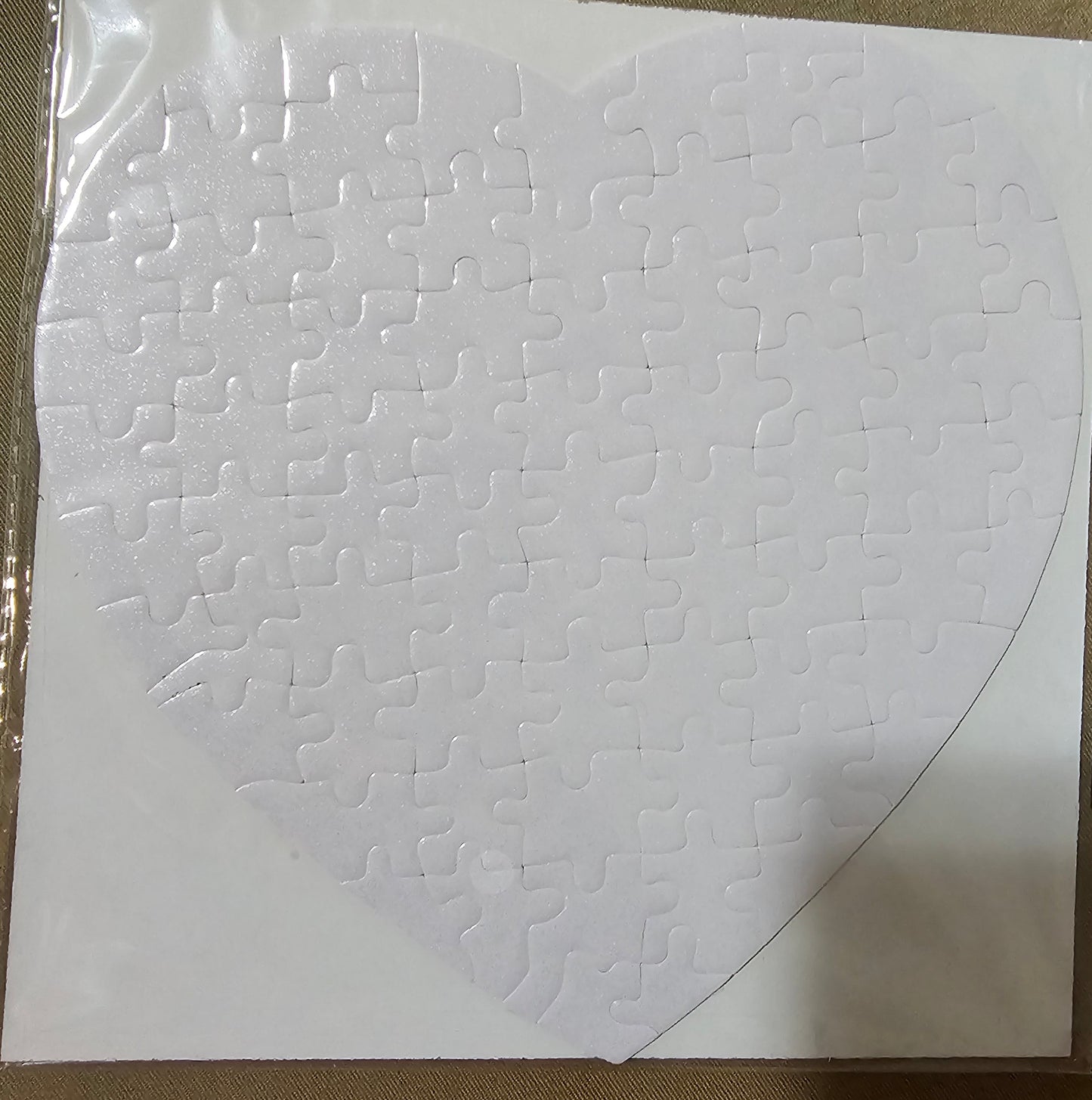 76 pc heart shaped puzzle